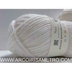 LÃ ROWAN - PURE WOOL SUPERWASH WORSTED - 110 Ivory