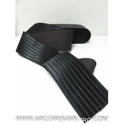 ELASTICO LARGO  PRETO - 6 CM 