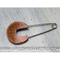 KINGPIN SHAWL PIN - BASKET WEAVE