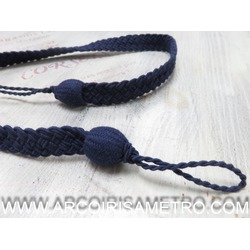 ALÇAS PARA MALA -  TRANÇA - AZUL ESCURO