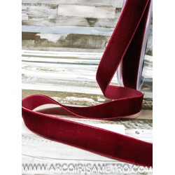 16mm vevet ribbon - dark red
