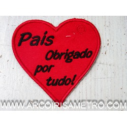Emblem heart - Pais obrigado por tudo!