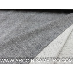 COMBED FRENCH TERRY .. SWEATSHIRT JERSEY - GRAY