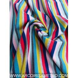  JERSEY KNIT - POPPY 355 MULTICOLOR