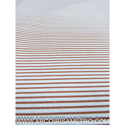 DROPLET COLLECTION - BRICK COLOR STRIPES