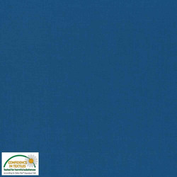 SOLID FABRIC - Larred steel blue 12-663