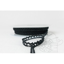 THIN LACE - BLACK