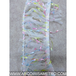 TULLE FRINGE - MULTICOLOR