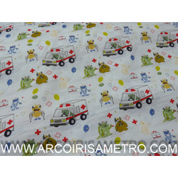 LITTLE MONSTERS WITH AMBULANCES