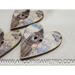 WODDEN BUTTON - BIG BEN