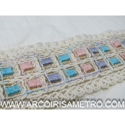 FITA BOHO - CORES PASTEL