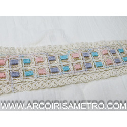 FITA BOHO - CORES PASTEL