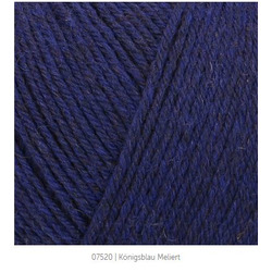 LA REGIA PREMIUM - MERINO YAK 7520 Königsblau Meliert