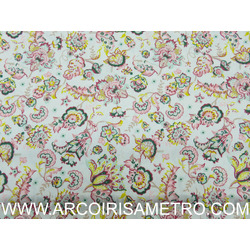 POPPY - PAISLEY FLOWERS GREEN