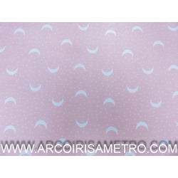 PIQUET - PINK WITH MOONS