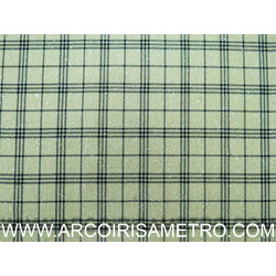 BOURETTE CHECK - LEAF GREEN