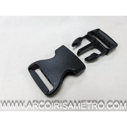 PLASTIC BUCKLE BLACK 38 CM