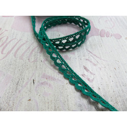 THIN LACE - DARK GREEN