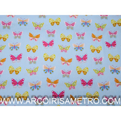 POPPY - BUTTERFLIES LOVE FLOWERS - BLUE