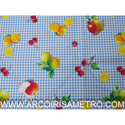 INDIGO FABRIC - FRUIT BLUE