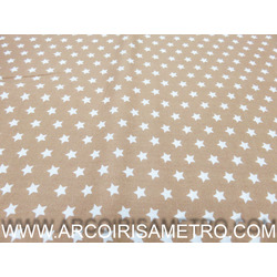 LIGHT BROWN WITH STARS