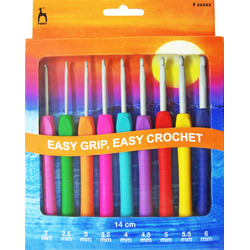 CROCHET NEEDLE SOFT HANDLE  PACK