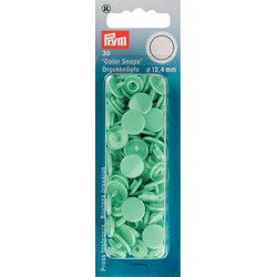 KAM PLASTIC SNAPS -  SIZE 20 SEA FOAM