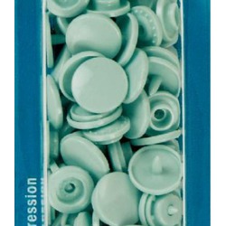 KAM PLASTIC SNAPS -  SIZE 20 SEA FOAM