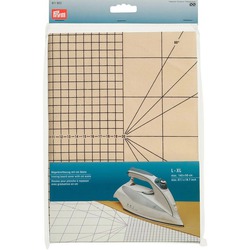 IRONING BOARD COVER WITH CM SCALE