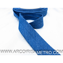 DENIM BIAS TAPE- 18 MM