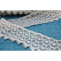 COTTON LAÇE - POINT EDGING  - CREAM