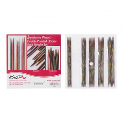 SET OF SOCK NEEDLES - KNITPRO  (15 CM)