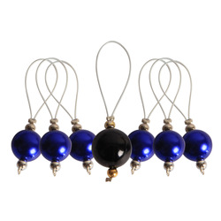 KNITPRO ZOONI STITCH MARKERS - BLUEBELL