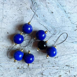 KNITPRO ZOONI STITCH MARKERS - BLUEBELL