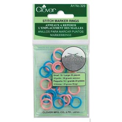 CLOVER LOCKING STITCH MARKERS 329