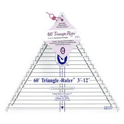 Marti Mitchell 60 DEGREE  ruler 3