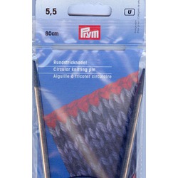 CIRCULAR KNITTING NEEDLE 5.50 BRASS