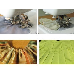 RUFFLER PRESSURE FOOT.