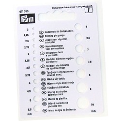 KNITTING NEEDLE GUAGE