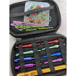 INTERCHANGEABLE DELUXE CROCHET HOOK SET