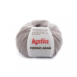 KATIA - MERINO ARAN 12 LIGHT GREY