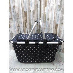 CESTO PARA LÃS c/ 2 ASAS - AZUL