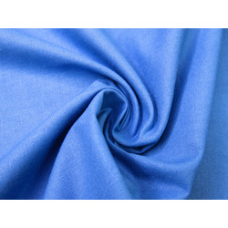 SOLID FABRIC - Larred DENIM BLUE