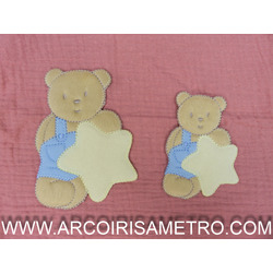 THERMOCOLANT APPLIQUE BEARS (SMALL)