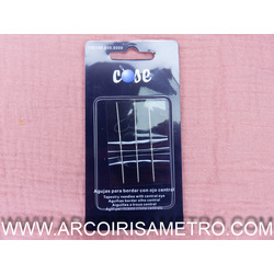 AGULHAS COM OLHO CENTRAL - DUAS PONTAS