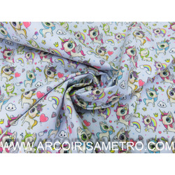 RAINBOW UNICORN FABRIC