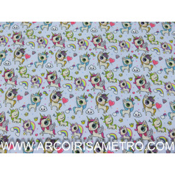 RAINBOW UNICORN FABRIC