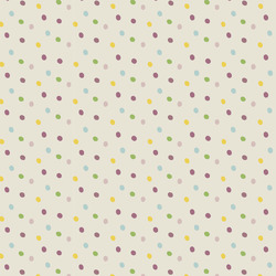 FABRICART - ROSE MULTI DOTS 13609