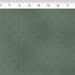 GREEN POLKA-DOTS FABRIC - MV005C07 