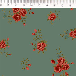 ANTIQUE ROSES FABRIC - MV004C0704